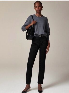 J. Crew Black Mid-Rise Slim Classic Black Jeans size 26